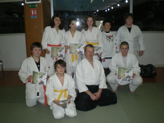  le groupe Aikido club ERSTEIN  des 11 à 15 ans